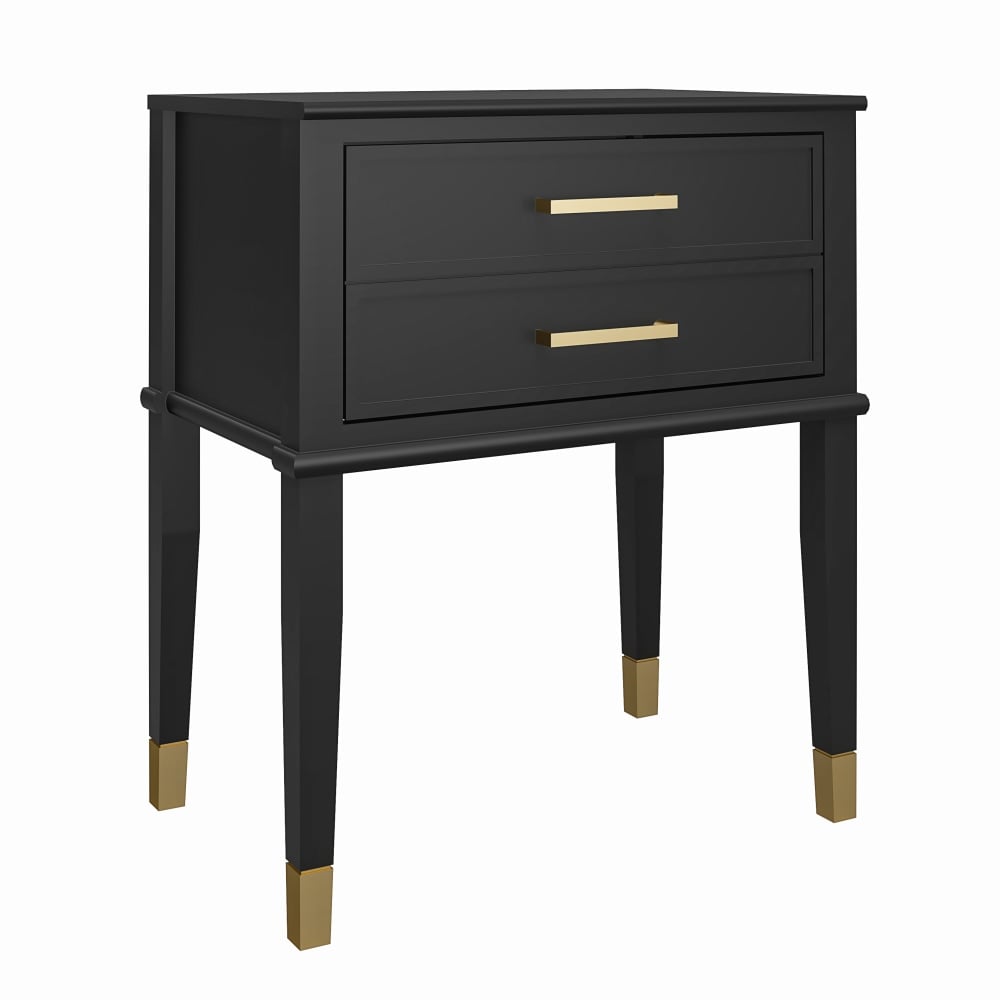 Ameriwood Home Westerleigh End Table, 28inH x 23-5/8inW x 15-5/8inD, Black MPN:3619872COM