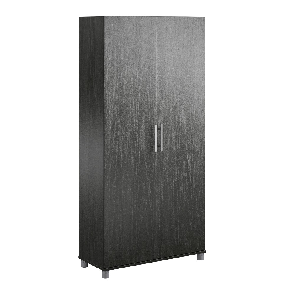 Ameriwood Home Camberly 36inW Utility Storage Cabinet, Black MPN:3402335COM