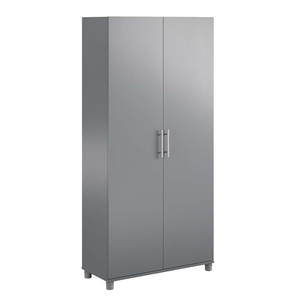 Ameriwood Home Camberly 36inW Utility Storage Cabinet, Gray MPN:3402408COM