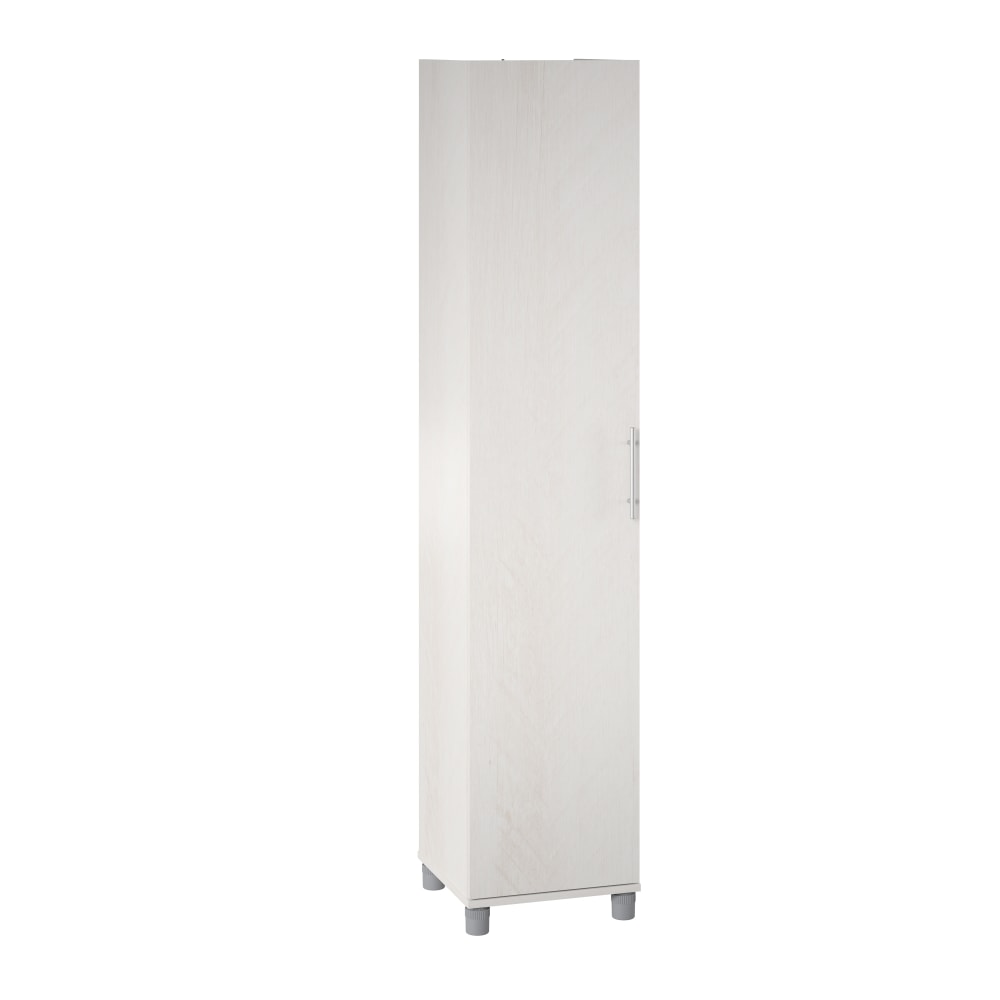 Ameriwood Home Camberly 16inW Utility Storage Cabinet, Ivory MPN:6520341COM