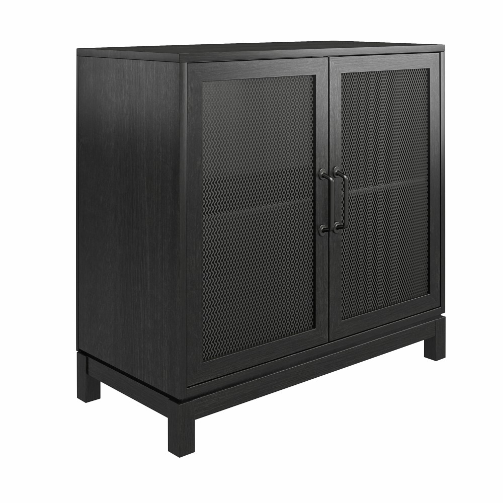Ameriwood Home Mr. Kate Tess 34inW Accent Cabinet, Black Oak MPN:8791911COM