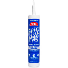 AMES BLUE MAX Liquid Rubber Caulk & Sealant - 10.1 oz Tube BMX10TUBEBE