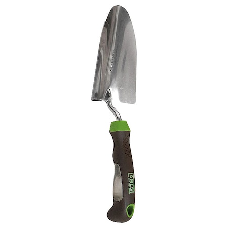 Hand Trowel, Stainless Steel Blade, 6 1/4 in L Polypropylene Handle MPN:24450GR