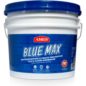 AMES BLUE MAX Liquid Rubber Waterproofer - Tile Grade 3.5 Gallon Pail BMX3.5TILE