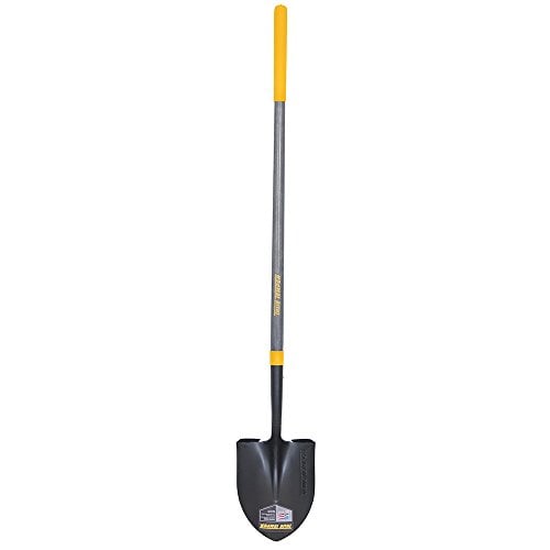 Digging Shovel: Steel, Round, 10.625