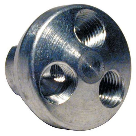 Air Line Manifold, Aluminium, 1-1/2 In. L MPN:3404