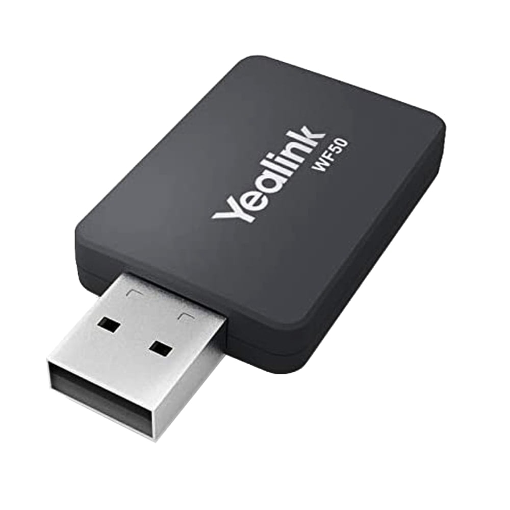 Yealink WF50 Dual-Band Wi-Fi USB Dongle, Black, YEA-WF50 MPN:YEA-WF50