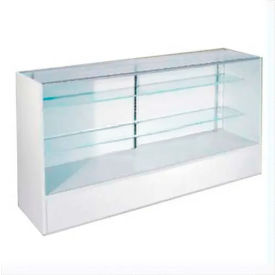 4' Full Vision Show Case White SC4W
