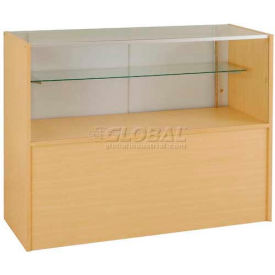 4' Half Vision Show Case Black SCH4-B