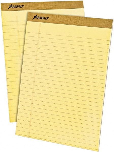 Writing Pad: 50 Sheets, Legal Ruled, Yellow Paper MPN:TOP20220 - Pkg Qty 12