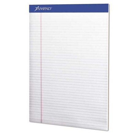 White Narrow Rule Pad Letter Size, Pk4 MPN:20315
