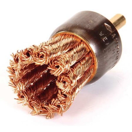 Knot Wire End Wire Brush, Carbon Steel MPN:EB-1K