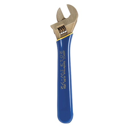 Adj. Wrench, Ins., Nonspark, 10