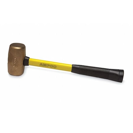 Nonsparking Mallet, 32 oz., 14 In. L MPN:M-1FG