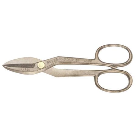 Tinners Snip, Straight, 12 in, High Strength Nickel Aluminum Bronze MPN:S-1144