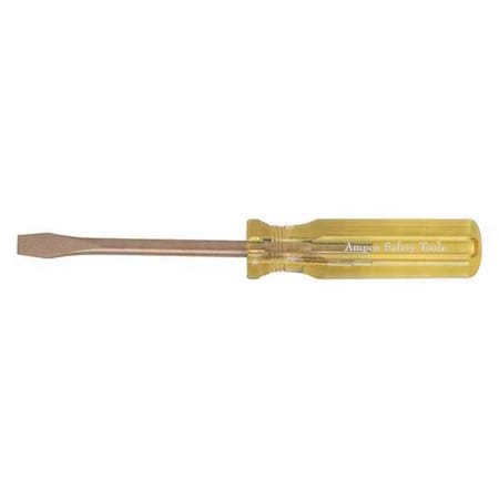 Non-Sparking Slotted Screwdriver 3/16 in Round MPN:S-37