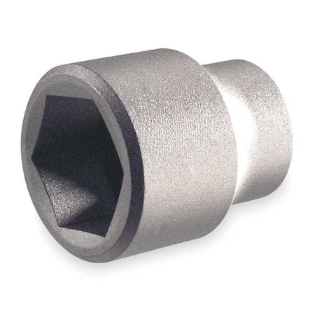 1/2 in Drive, 18mm Metric Socket, 6 Points, Almn Brz, Natural, 18 mm MPN:SS-1/2D18MM