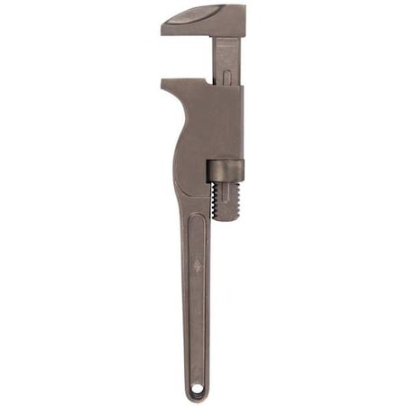 8 in L 1 1/2 in Cap. Nickel Aluminum Bronze Monkey Wrench MPN:W-1145