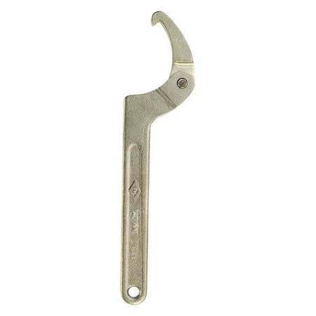 Adj. Hook Spanner Wrench, L 8 in. MPN:WP-5-ST