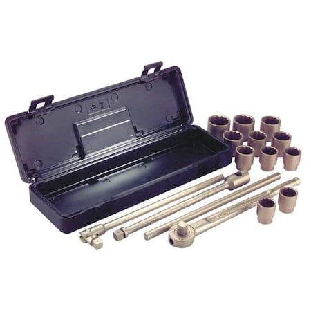 Inch 3/4 Dr 15 Pc w/ Accessories Socket Set MPN:W-291