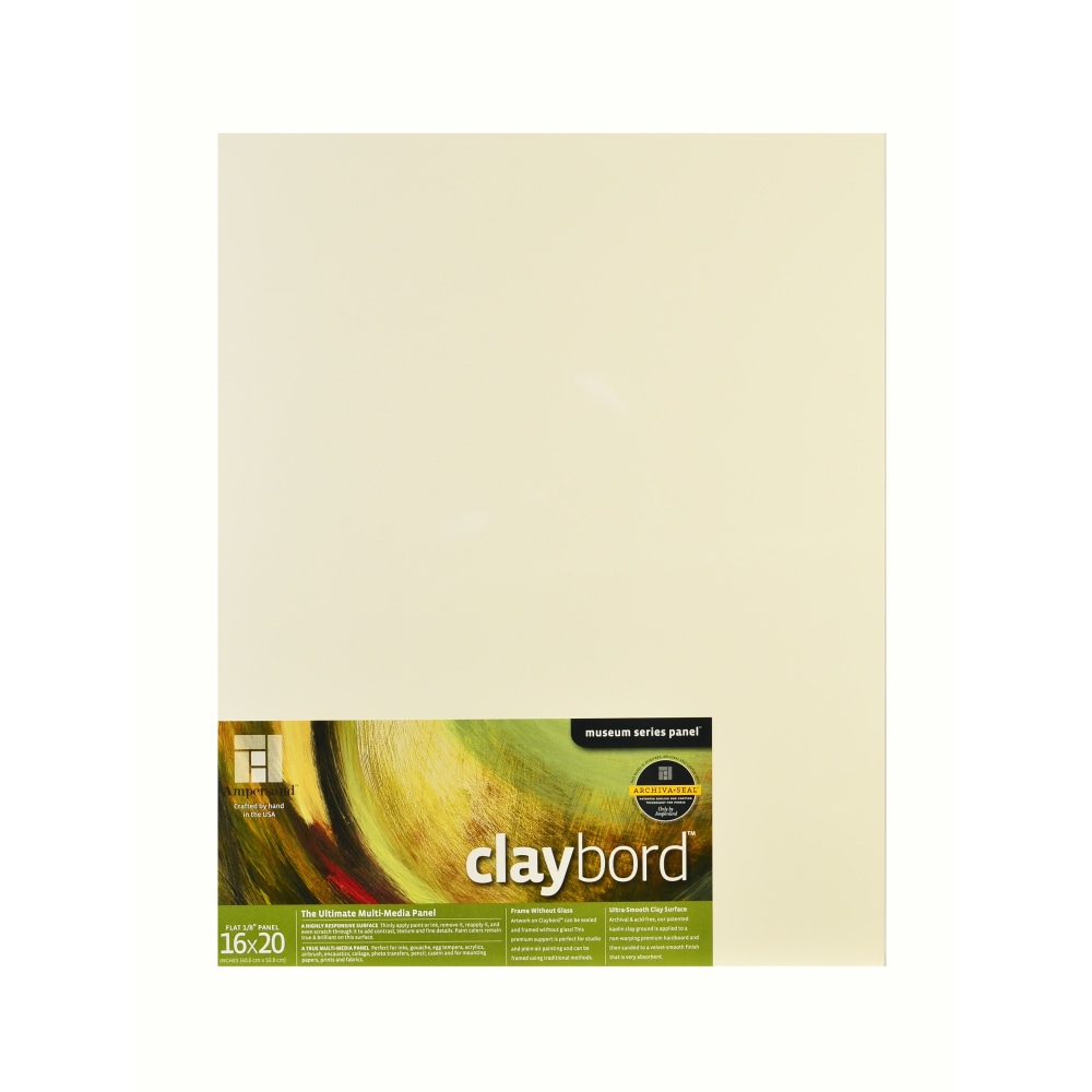 Ampersand Claybord, 16in x 20in MPN:CBS16