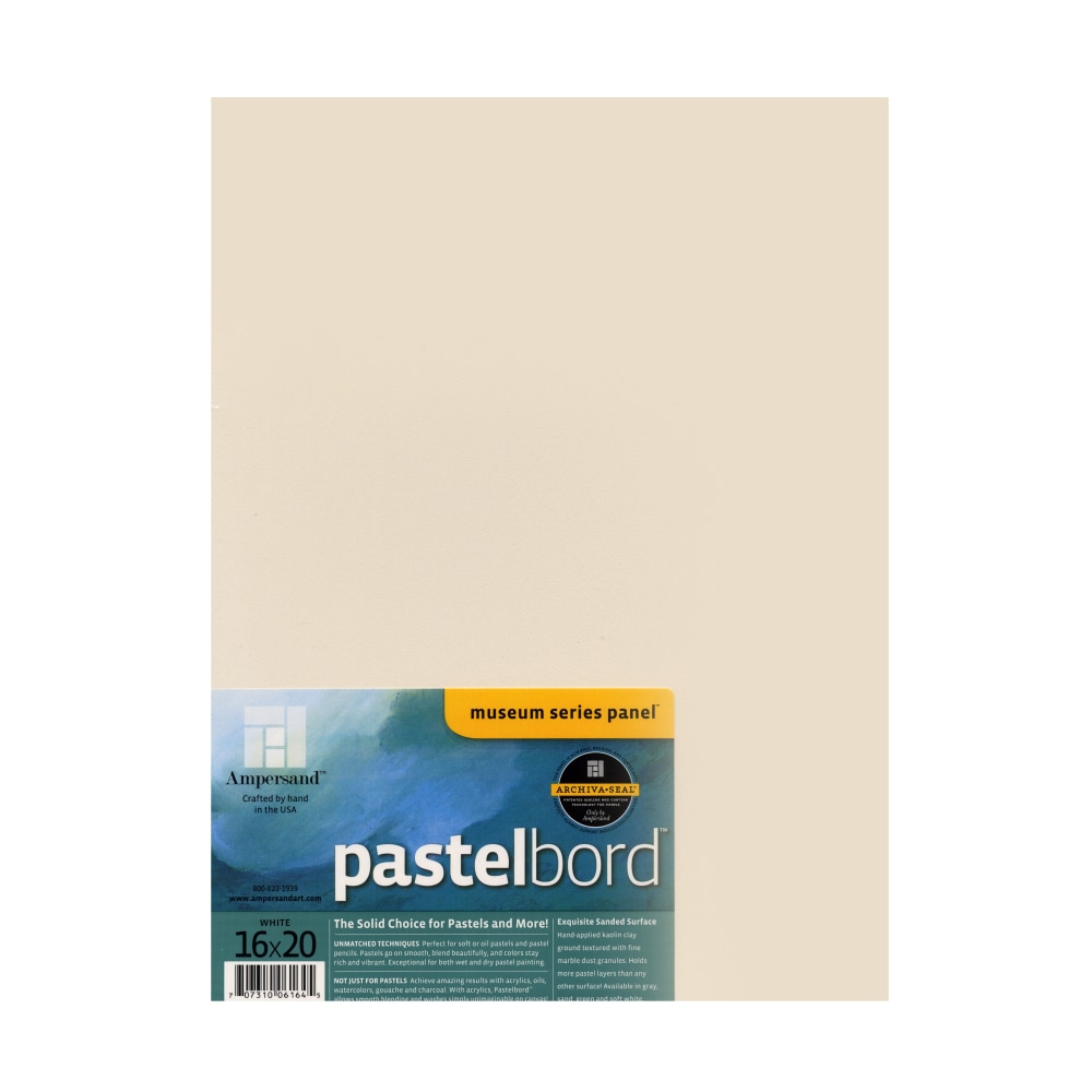 Ampersand Pastelbord, 16in x 20in, White MPN:PBW16