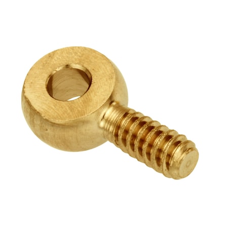 Fixed Rod End, Brass, Plain, 14 mm OD MPN:ZEBM6X30-BR