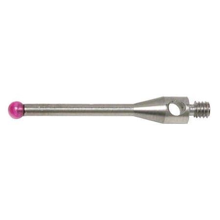 Cmm Tracer Tip, 1mm Ruby, 20mm, M4 MPN:Z3010M4