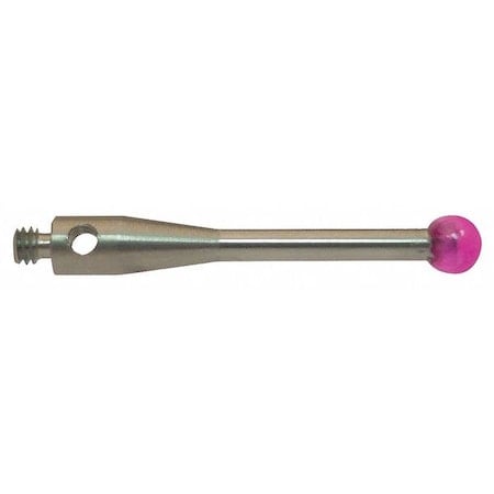 Cmm Tracer Tip, 3mm Ruby, 20mm, M2 MPN:Z3300