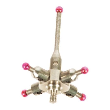 Cmm Star Styli 2mm Ruby, 20mm Wide, M2 MPN:Z3862