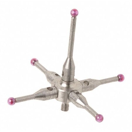 Cmm Star Styli 2mm Ruby, 30mm Wide, M2 MPN:Z3863