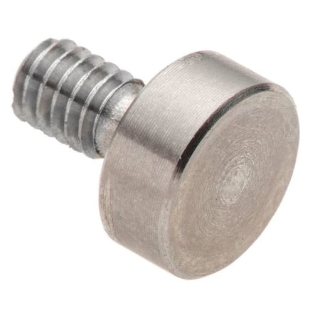 Flat Dial Indicator Contact, 1/4Od, 4-48 MPN:Z9365SS