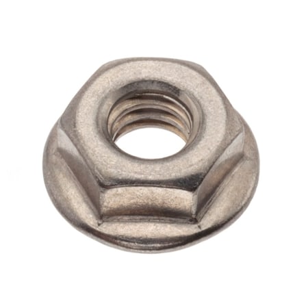 Flange Nut Serrated, 3/8