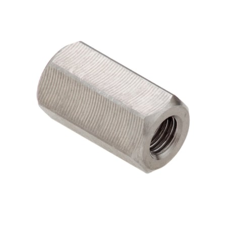 Coupling Nut, M3, 18-8 Stainless Steel, Not Graded, Plain, 9 mm Lg, 5 mm Hex Wd MPN:NUT651M3X0.5