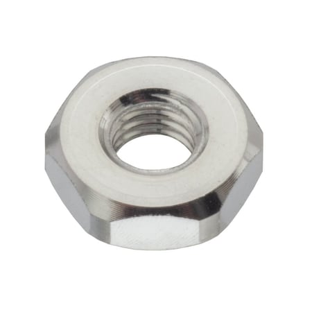 Machine Screw Nut, #2-56, Aluminum, Not Graded, Plain, 1/16 in Ht, 50 PK MPN:NUT70002C