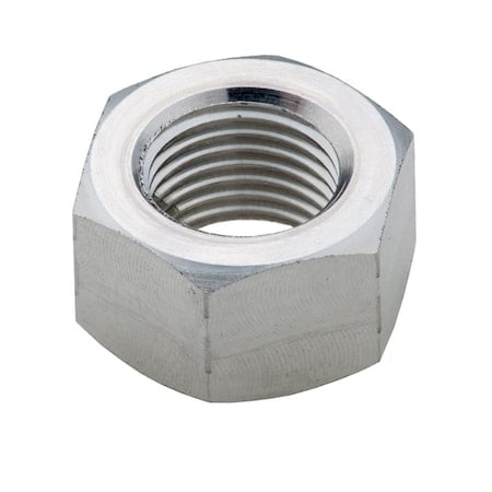 Machine Screw Nut, #10-32, Aluminum, Not Graded, Plain, 1/8 in Ht MPN:NUT70010F
