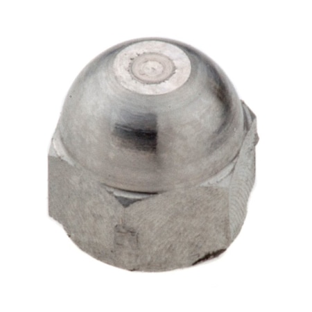 Acorn Nut, #2-56, 316 Stainless steel, Plain, 3/16 in H MPN:NUT805256