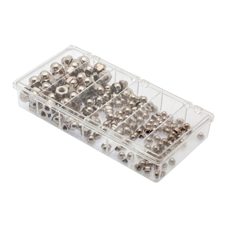 Acorn Nut, #6-32, Steel, Zinc Plated MPN:Z8220