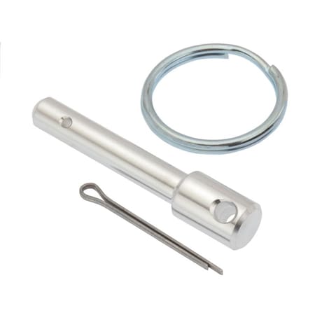 Standard Clevis Pin, 1/4 in Dia, 2 in Usable Lg, Aluminum, 1 PK MPN:PIN500122