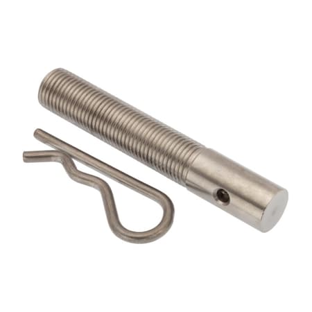 Hood Pin W/ Hairpin, 1/2-20X3, 18-8 SS, 1/2 in Dia, 18-8 Stainless Steel MPN:PIN70012F48