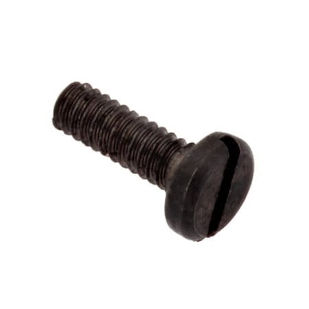 #2-56 x 1/4 in Slotted Pan Machine Screw, Black Oxide Alloy Steel MPN:SCR55002