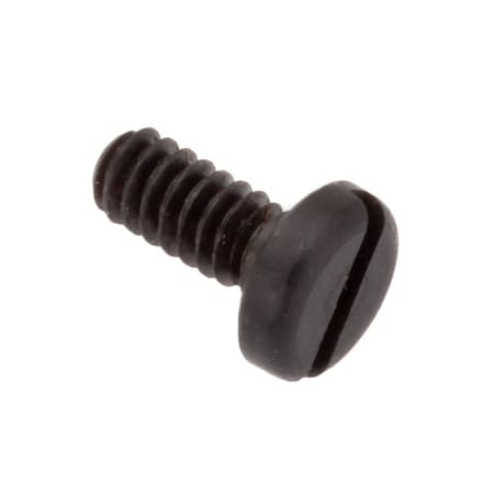 #4-40 x 1/4 in Slotted Pan Machine Screw, Black Oxide Alloy Steel MPN:SCR55012