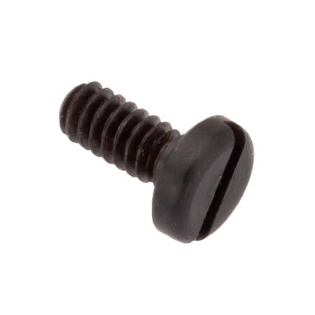 #4-40 x 3/8 in Slotted Pan Machine Screw, Black Oxide Alloy Steel MPN:SCR55014