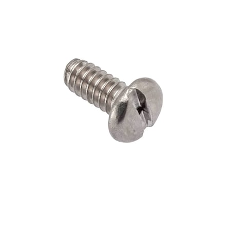 #4-40 Socket Head Cap Screw, Button, Plain 18-8 Stainless Steel, 1/4 in Length MPN:SCR68012