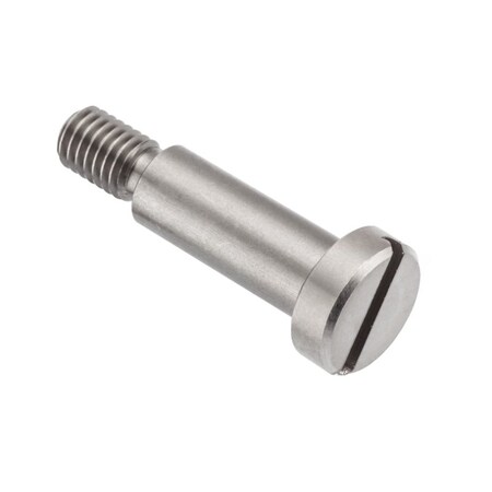 Shoulder Screw, 6g Thr Sz, 13mm Thr Lg, 25 mm Shoulder Lg, 18-8 Stainless Steel MPN:STR401M10X25S