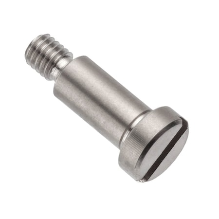 Shoulder Screw, 6g Thr Sz, 4mm Thr Lg, 8 mm Shoulder Lg, 18-8 Stainless Steel MPN:STR401M4X8S