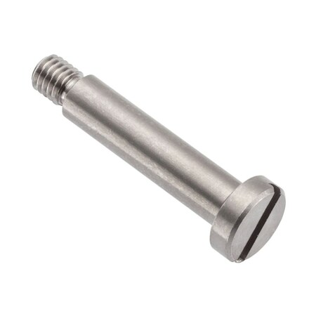 Shoulder Screw, 6g Thr Sz, 6mm Thr Lg, 25 mm Shoulder Lg, 18-8 Stainless Steel MPN:STR401M6X25S-ST