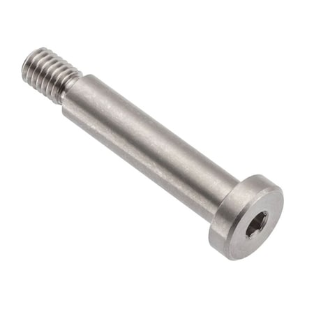 Shoulder Screw, 6g Thr Sz, 9.5mm Thr Lg, 35 in Shoulder Lg, 18-8 Stainless Steel MPN:STR401M6X35-LT