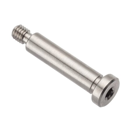 Shoulder Screw, 6g Thr Sz, 4mm Thr Lg, 16 mm Shoulder Lg, 316 Stainless Steel MPN:STR402M4X16