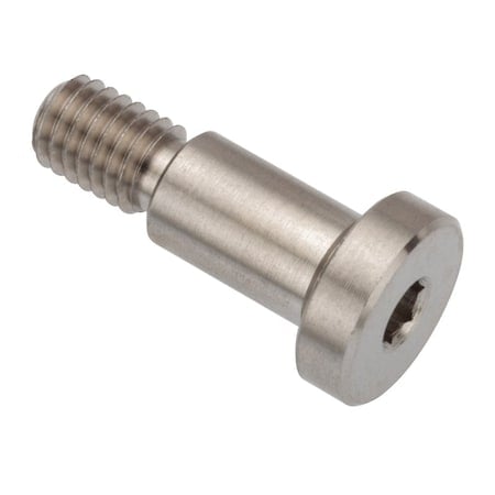 Shoulder Screw, 6g Thr Sz, 9.5mm Thr Lg, 10 mm Shoulder Lg, 316 Stainless Steel MPN:STR402M6X10-LT